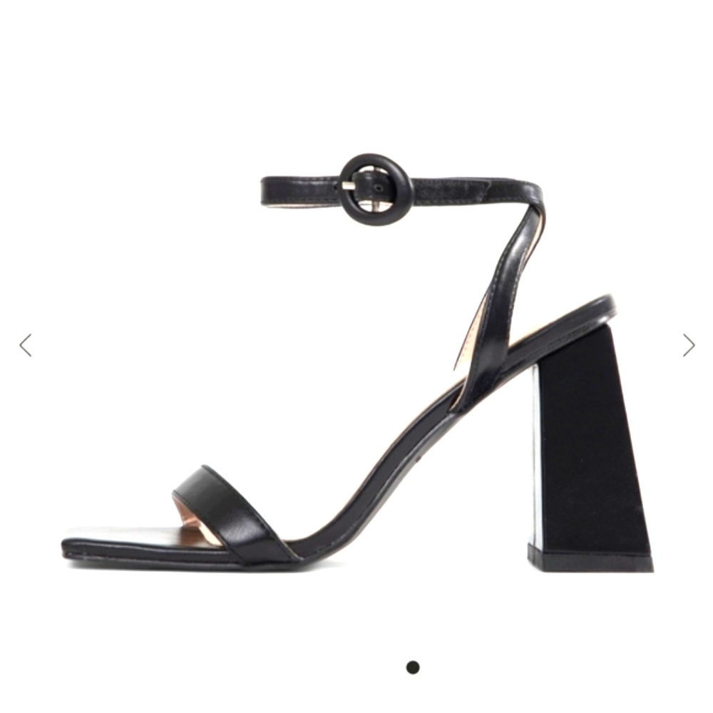 NEW RAID Clair Block Heel In Black Size 7.5
